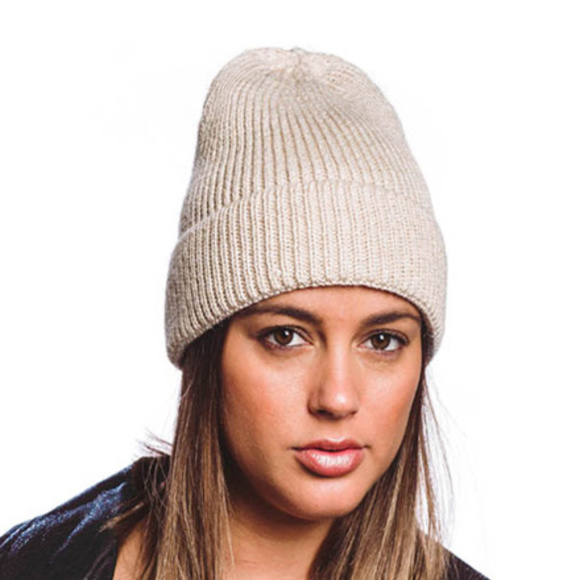 Heather Basic Ribbed Beanie - Picture 1 of 1